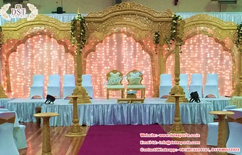 Premium Wooden Carved Wedding Mandaps