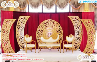 Stylish Reception Stage Backdrop Frames Panels