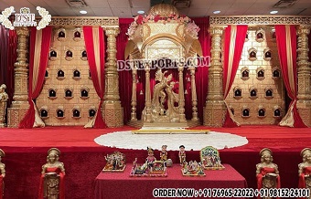 Lovely Radha Krishna Stage For Indian Weddings